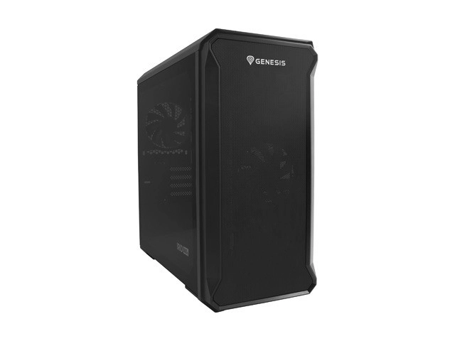 Boîtier d'ordinateur Genesis Irid 503 V2 Micro Tower avec fenêtre et USB 3.0