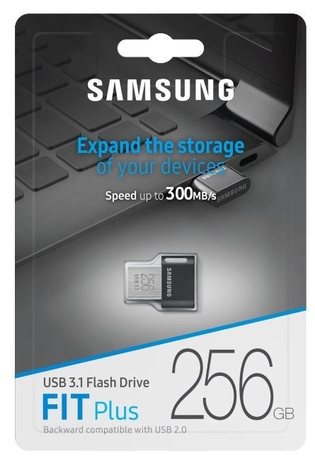 Clé USB FIT Plus 256 GB grise