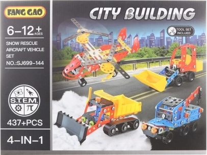 Jeu de construction à visser Véhicules de transport