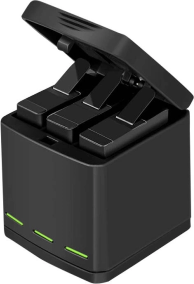 Charge efficace de trois batteries