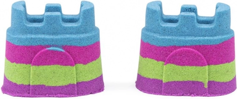 Quatre couleurs arc-en-ciel à mélanger et superposer