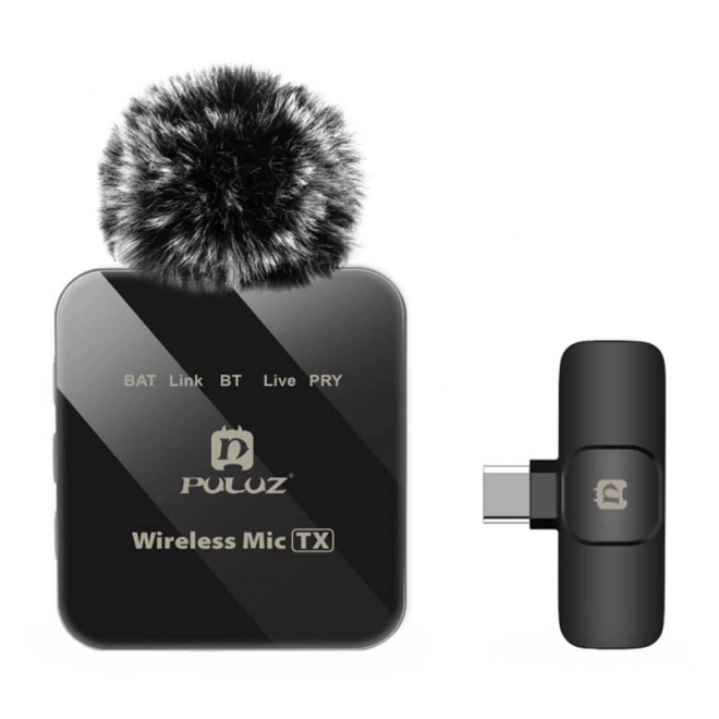 Microphone sans fil lavier PULUZ PU648B (USB-C)