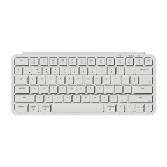 Ultra mince clavier sans fil Keychron B1 Pro 2.4G blanc