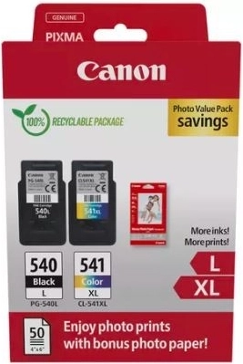 Pack multiple PG-540L/CL-541XL avec papier photo 5224B012