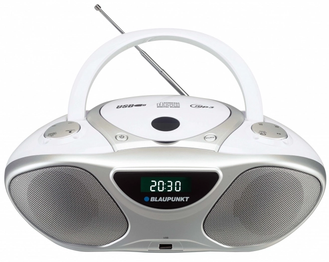 Lecteur radio portable avec CD MP3 USB AUX FM Blaupunkt BB14WH