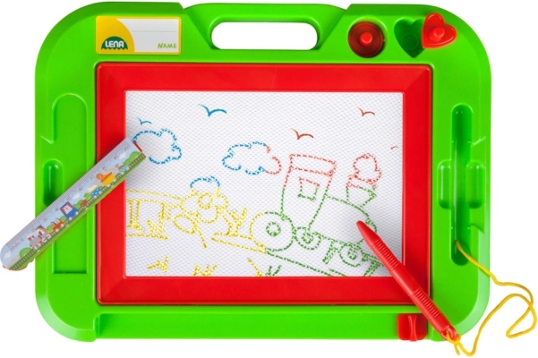 Surface de dessin colorée