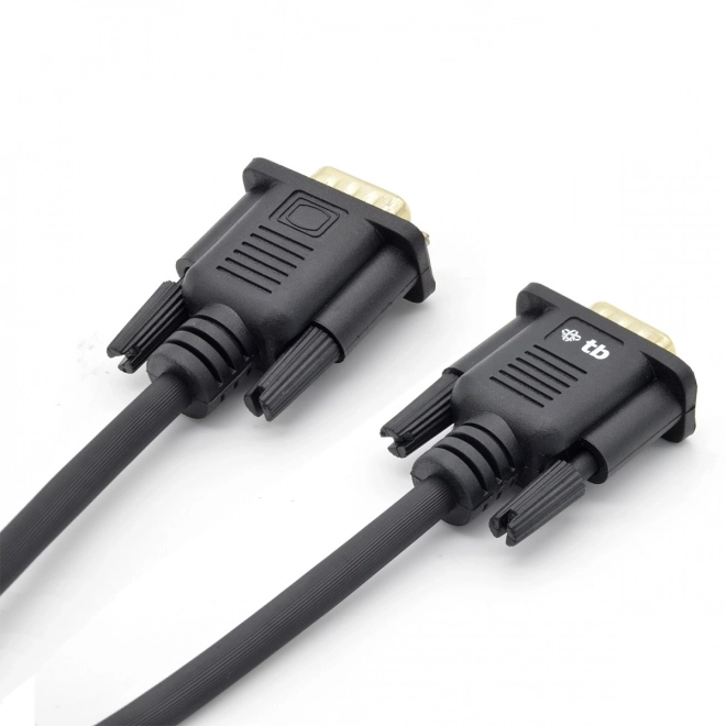 Câble VGA 1.8 m noir plaqué or