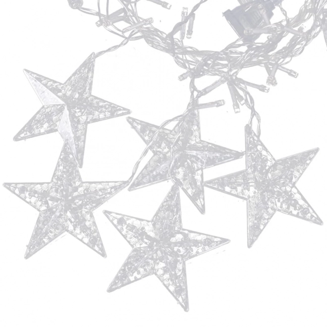 Lumières LED décoratives - flocons de neige et étoiles