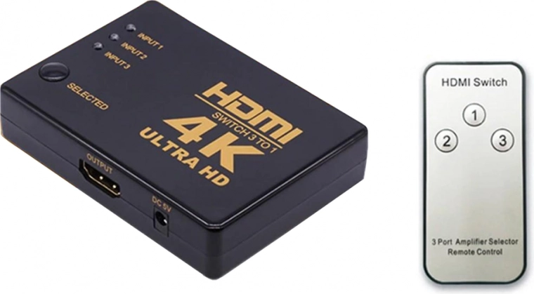 Trois sources HDMI sur une seule entrée TV