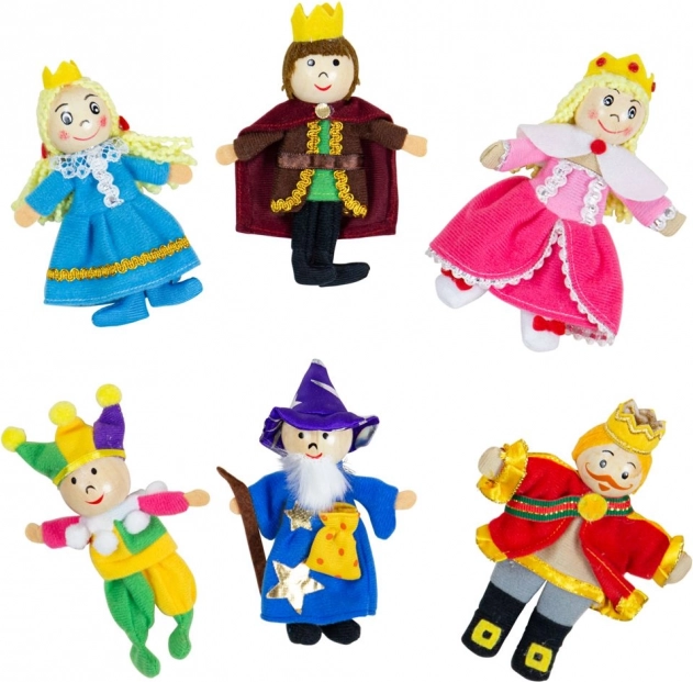 Marionnettes à doigts Personnages de contes du Royaume