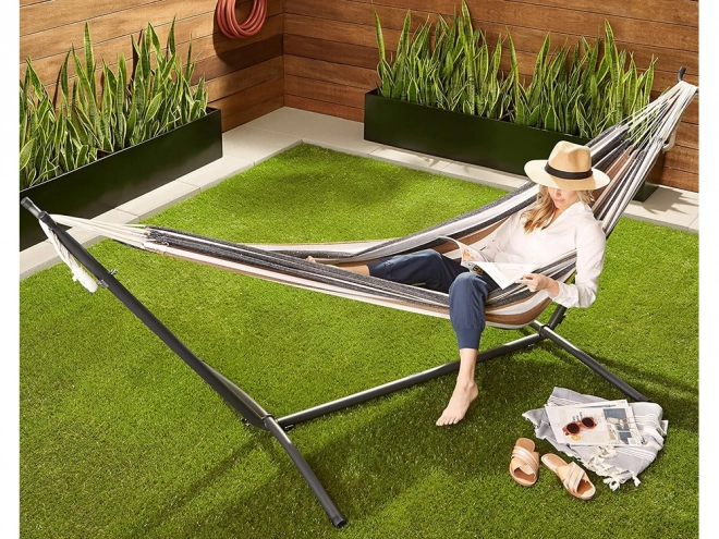 Hamac de jardin avec couverture