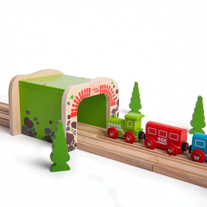 Bigjigs Rail Tunnel ferroviaire double