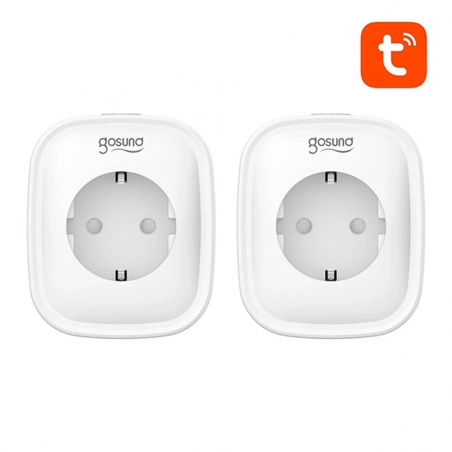 Prise intelligente WiFi Gosund SP1 (2 pièces), 16A, Tuya