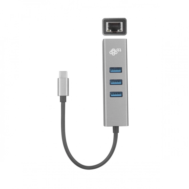 Adaptateur USB-C avec RJ45 + 3 ports USB-A - 1000 Mb/s