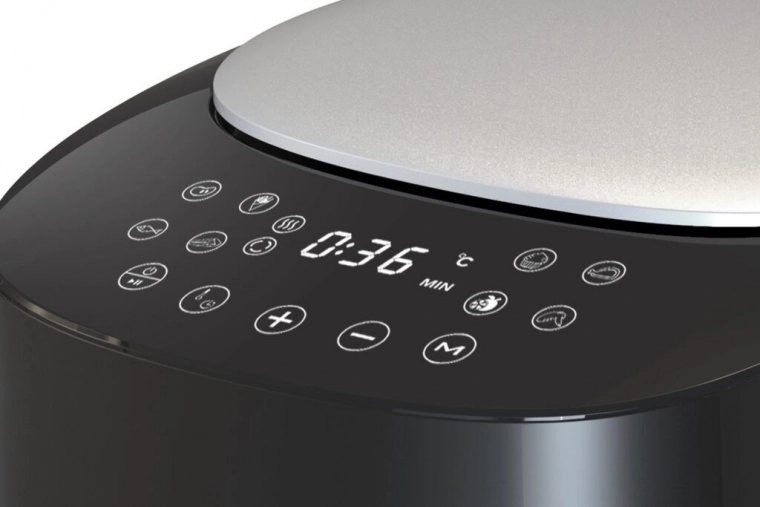 Écran clair et réglage précis 60–220 °C