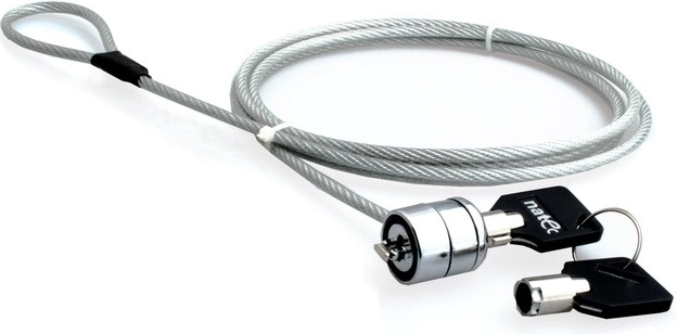 Fermeture à clé avec deux clés