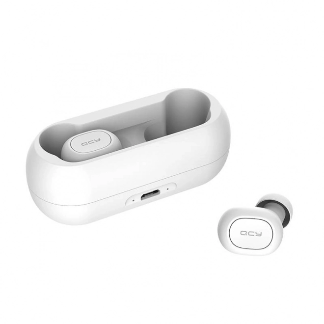 Écouteurs sans fil TWS QCY T1C Bluetooth V5.0 (blanc)