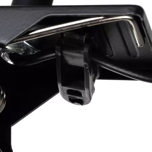 Lampe de table avec pince noire Izoxis