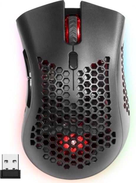 Souris de jeu sans fil Warlock RGB