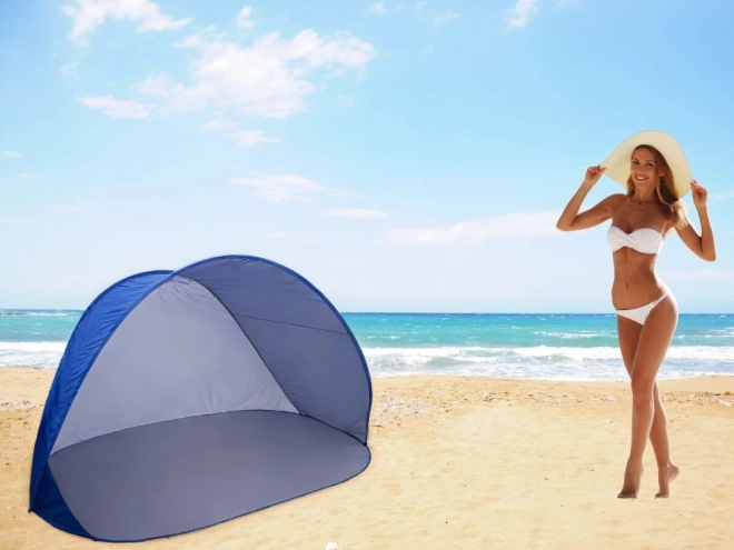 Tente de plage autoportante avec protection UV