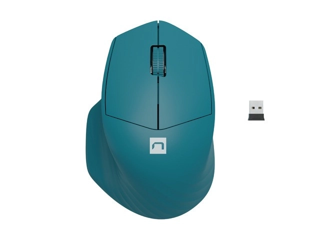 Souris sans fil Siskin 2 1600 DPI Bluetooth 5.0 + 2,4GHz – Bleu