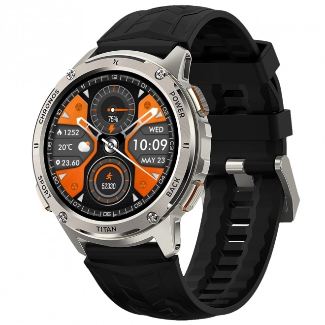 Montre intelligente Titan Chronos argentée