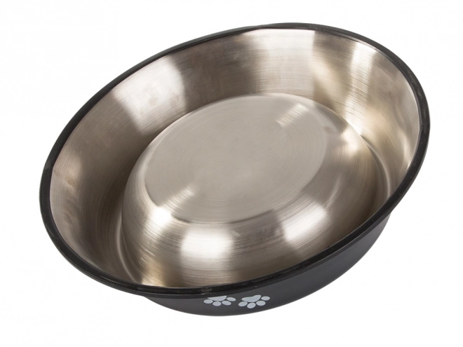 Bol antidérapant pour chiens en inox 400 ml
