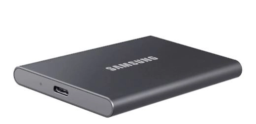 SSD portable Samsung T7 2 To USB 3.2 Gen 2 gris