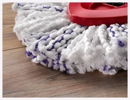 Recharge de rechange pour vadrouille rotative Turbo 3en1 Microfibre
