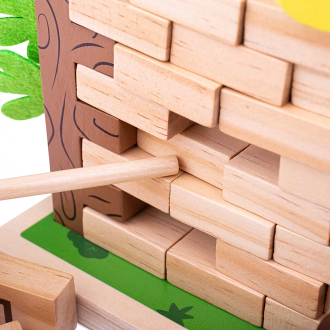 Bigjigs Toys Jeu en bois motorique Jungle débordante