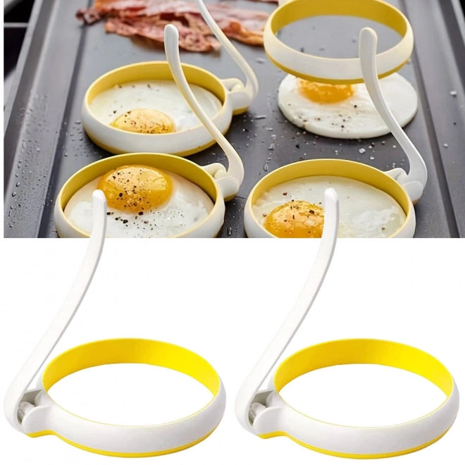 Moule pour œufs et crêpes - ensemble 2 pièces