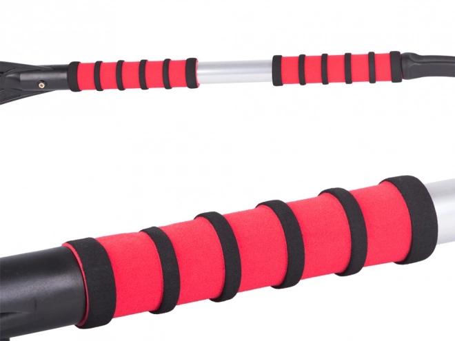 Grattoir télescopique avec brosse et poignée ergonomique 2 en 1