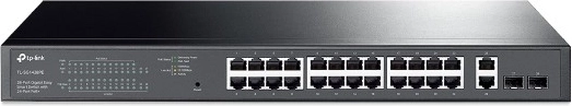 24 ports PoE+ pour les appareils alimentés via Ethernet