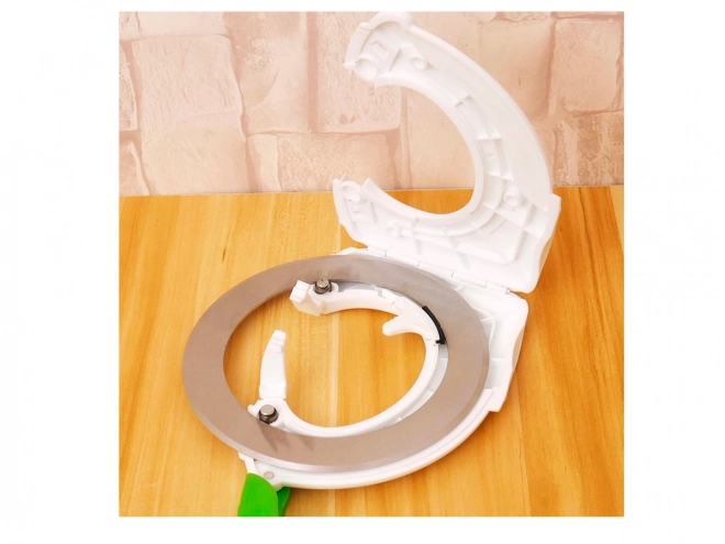 Couteau rond multifonction pour pizza, viande et légumes