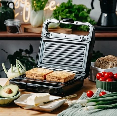 Adler Europe gaufrier multifonction 2 en 1 noir