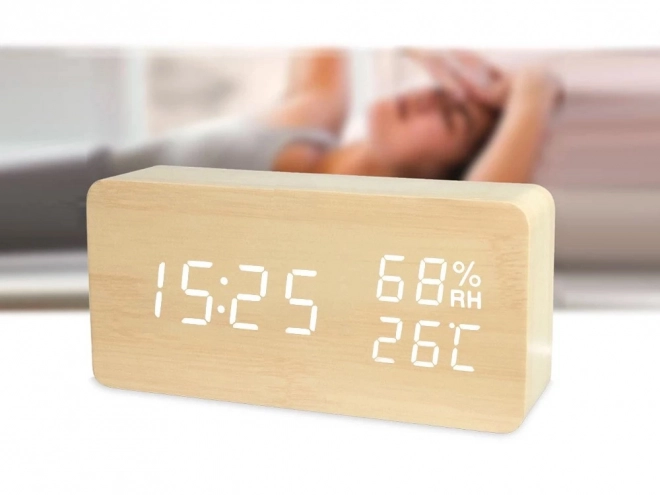 Réveil électronique moderne avec USB