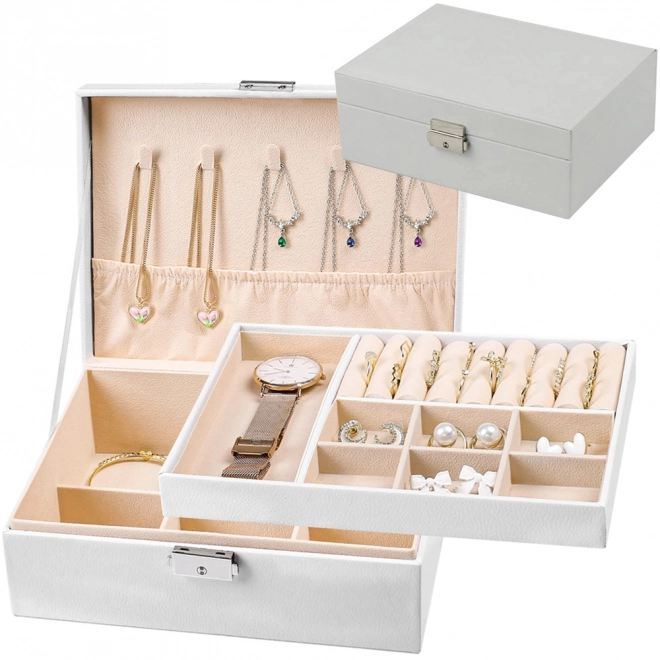 Organiseur/boîte à bijoux - élégant coffret