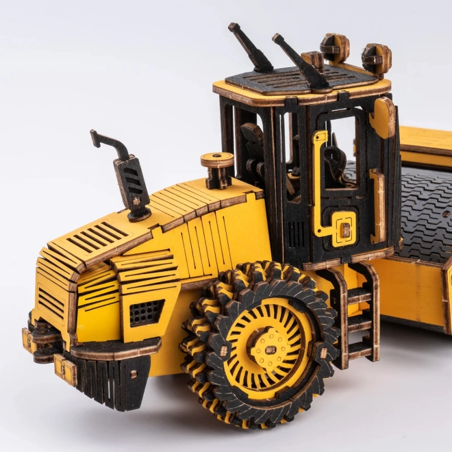 RoboTime puzzle 3D en bois - Rouleau compresseur