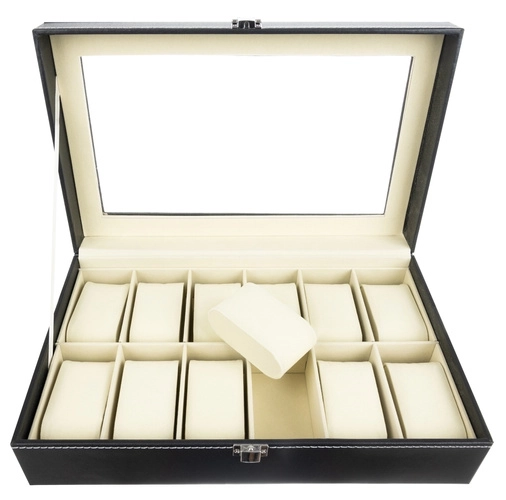 Organisateur de montres avec 12 compartiments