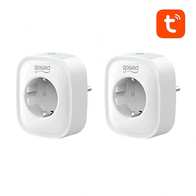 Prise intelligente WiFi Gosund SP1 (2 pièces), 16A, Tuya
