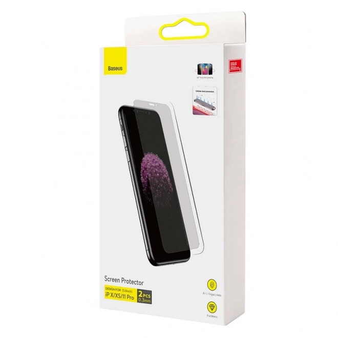 Baseus Verre trempé pour iPhone X/XS/11 Pro