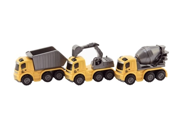 Camion de construction à inertie - 10 cm