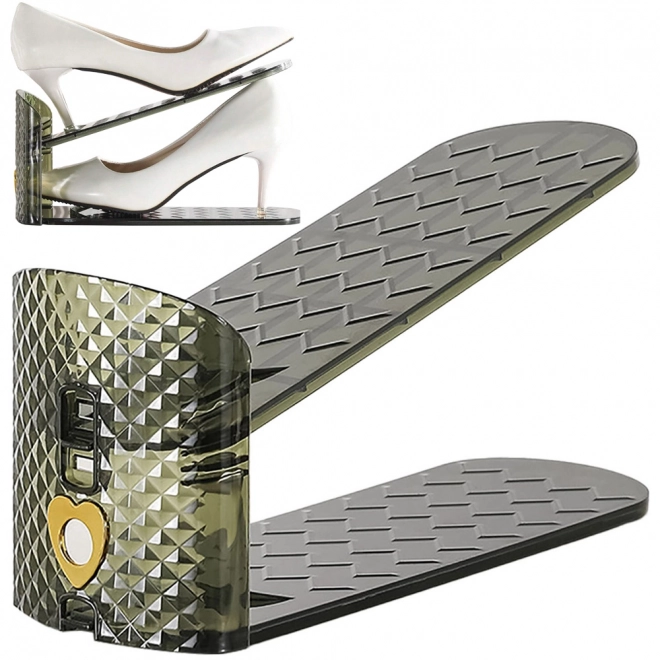 Organisateur de chaussures avec étagère réglable