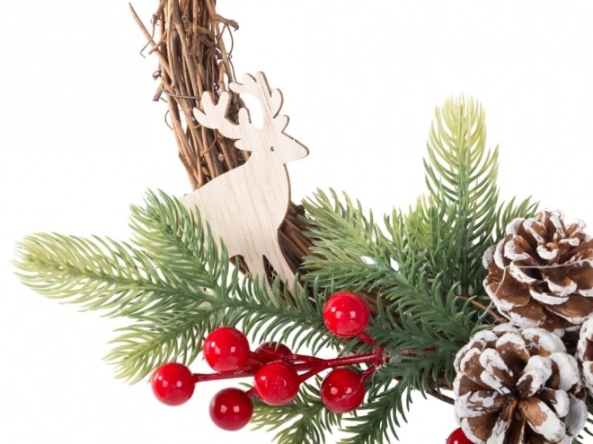 Guirlande de Noël décorative avec ornements