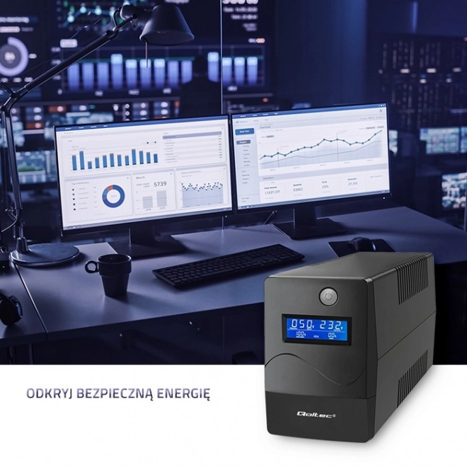 Alimentation de secours UPS Monolith 650VA 360W LCD USB RJ45