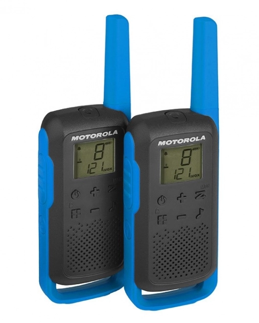 Talkies walkies Motorola T62 PMR 446 bleus