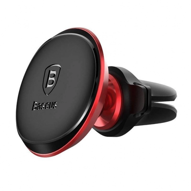 Support magnétique pour voiture pour grille Baseus rouge-noir