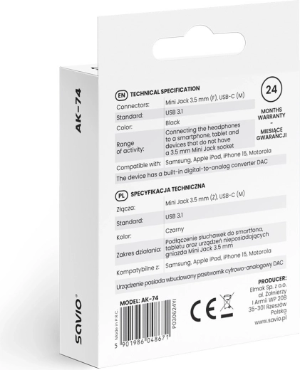 Spécifications techniques