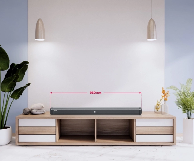 Barre de son avec subwoofers intégrés 2.1 200W