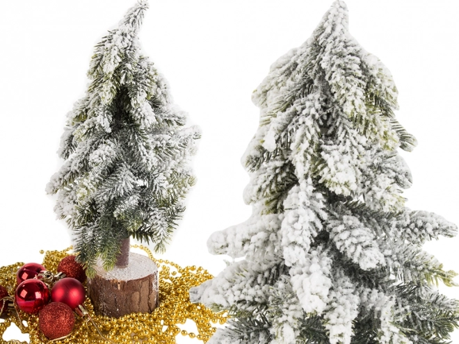 Petit arbre de Noël artificiel avec effet de neige